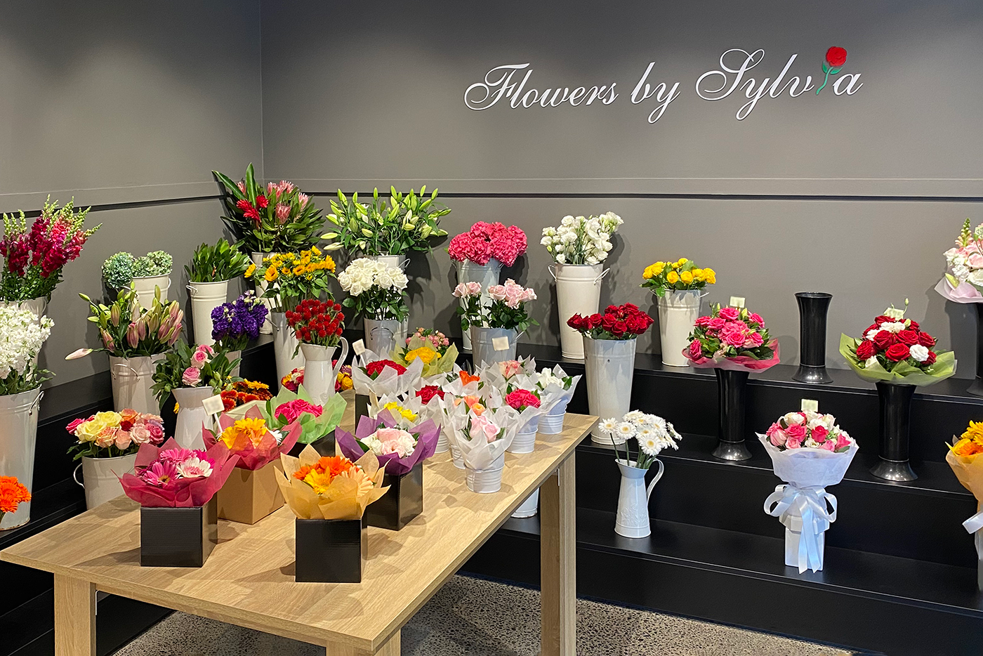 Flowers By Sylvia Has a New Look