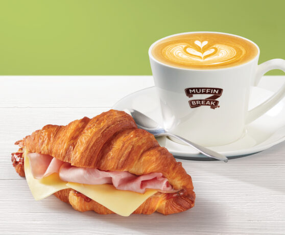 Muffin Break Croissant & Coffee Combo!