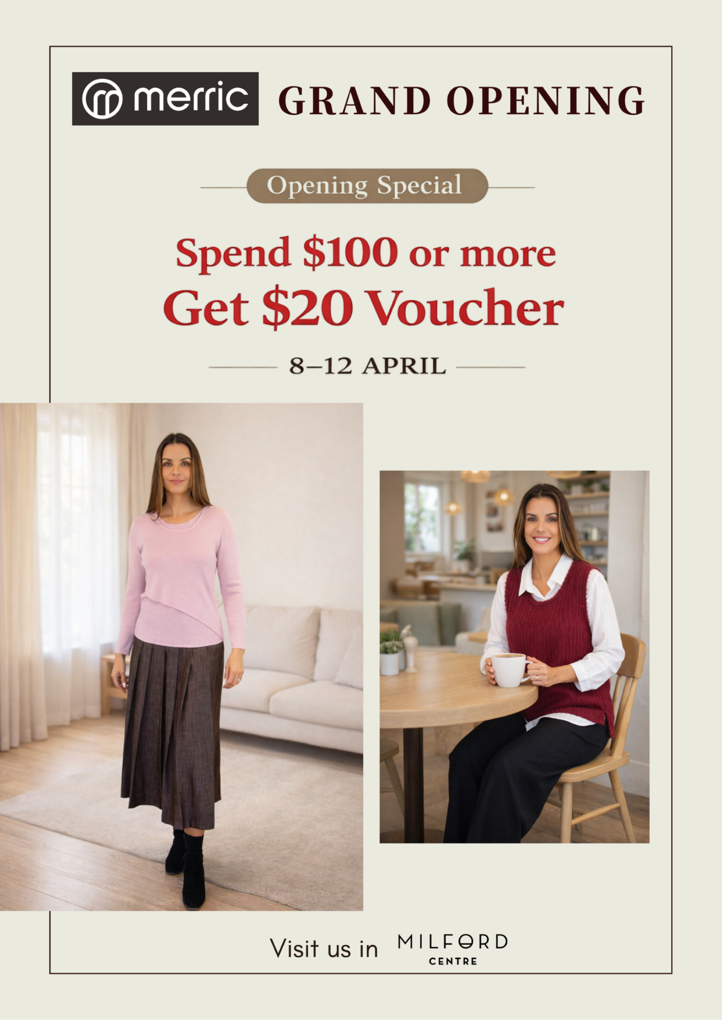 Merric – NOW OPEN! – Milford Centre